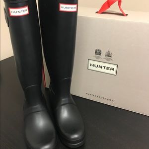 Hunter rain boots